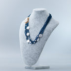 Collana Cristalli blue con Chiusura