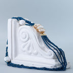 Collana Cristalli blue con Chiusura
