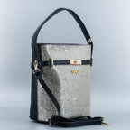Modello Margot Glitter Argento Platinato