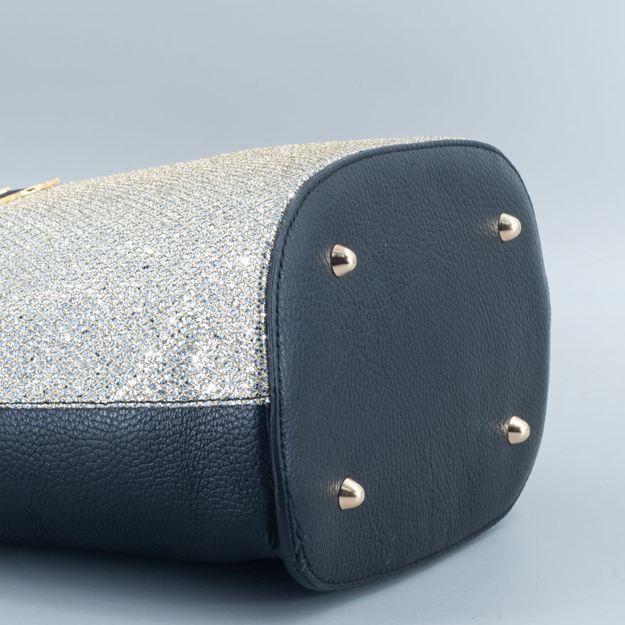 Modello Margot Glitter Argento Platinato
