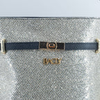Modello Margot Glitter Argento Platinato