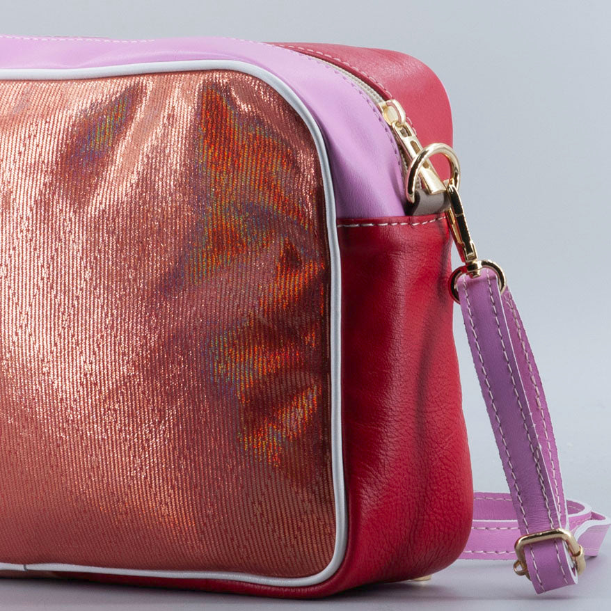 Modello ALICE Var.12 borsa in pelle Patchwork